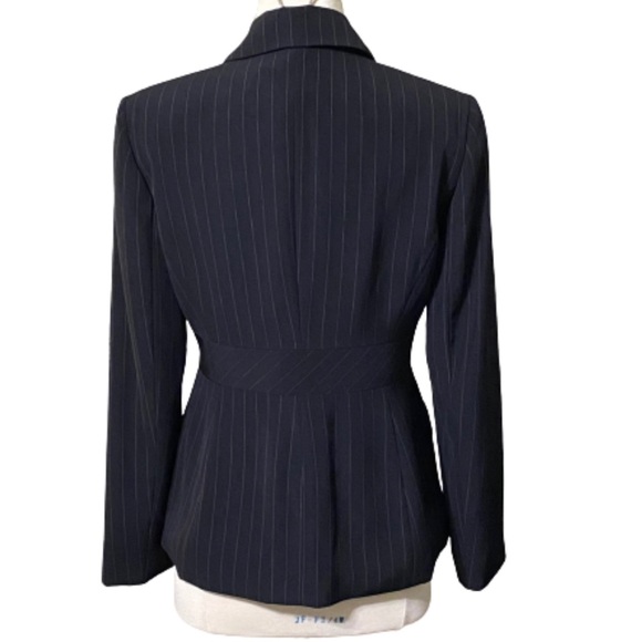 NWOT Moda International Pinstripe Jacket Size 10 - Picture 4 of 5
